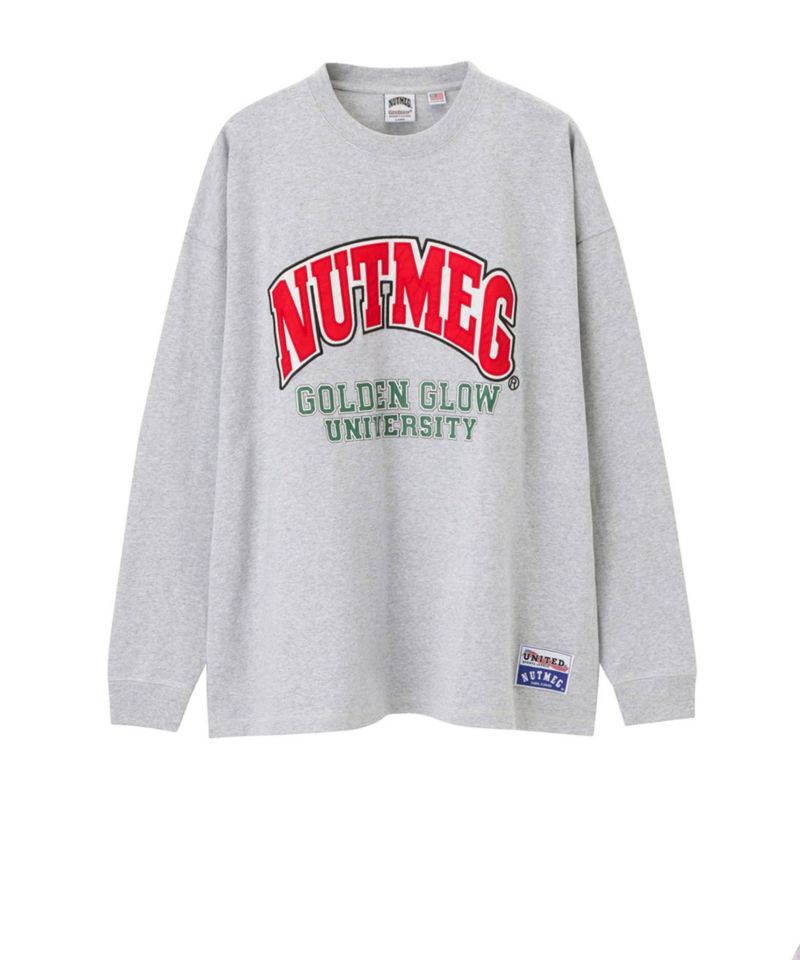 Goodwear x NUTMEG スーパービッグシルエット ロゴロングスリーブT