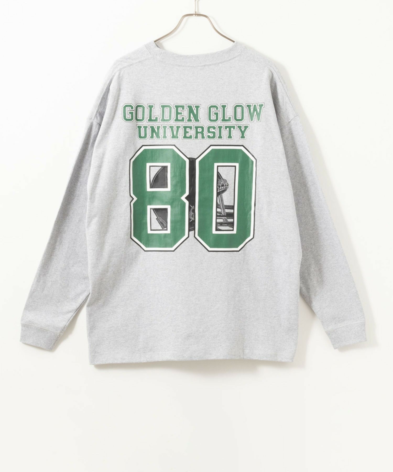 [期間限定価格]【オンラインストア限定】Goodwear x NUTMEG スーパービッグシルエット ロゴロングスリーブTシャツ メンズ商品サムネイル-7