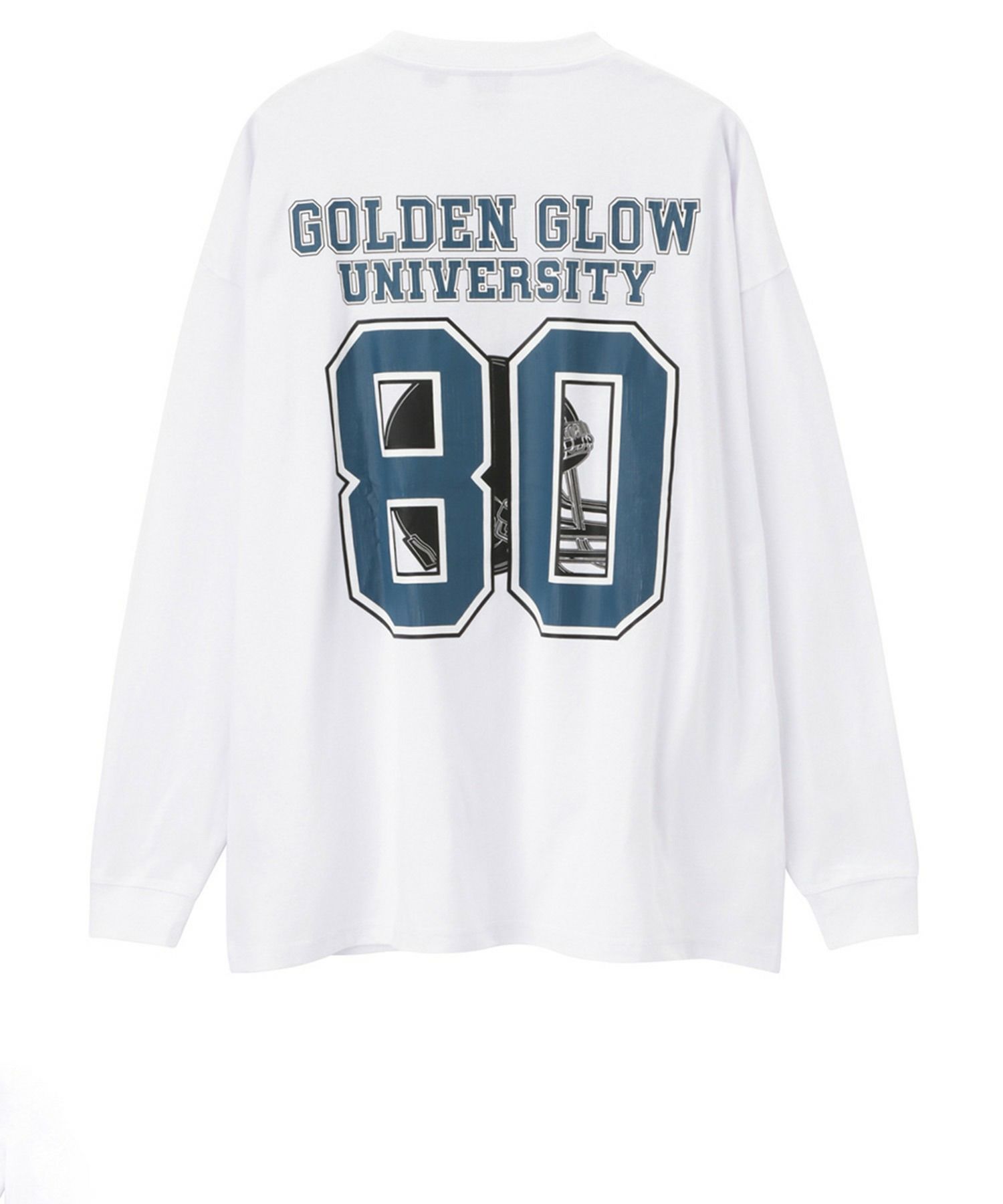 [期間限定価格]【オンラインストア限定】Goodwear x NUTMEG スーパービッグシルエット ロゴロングスリーブTシャツ メンズ商品サムネイル-9