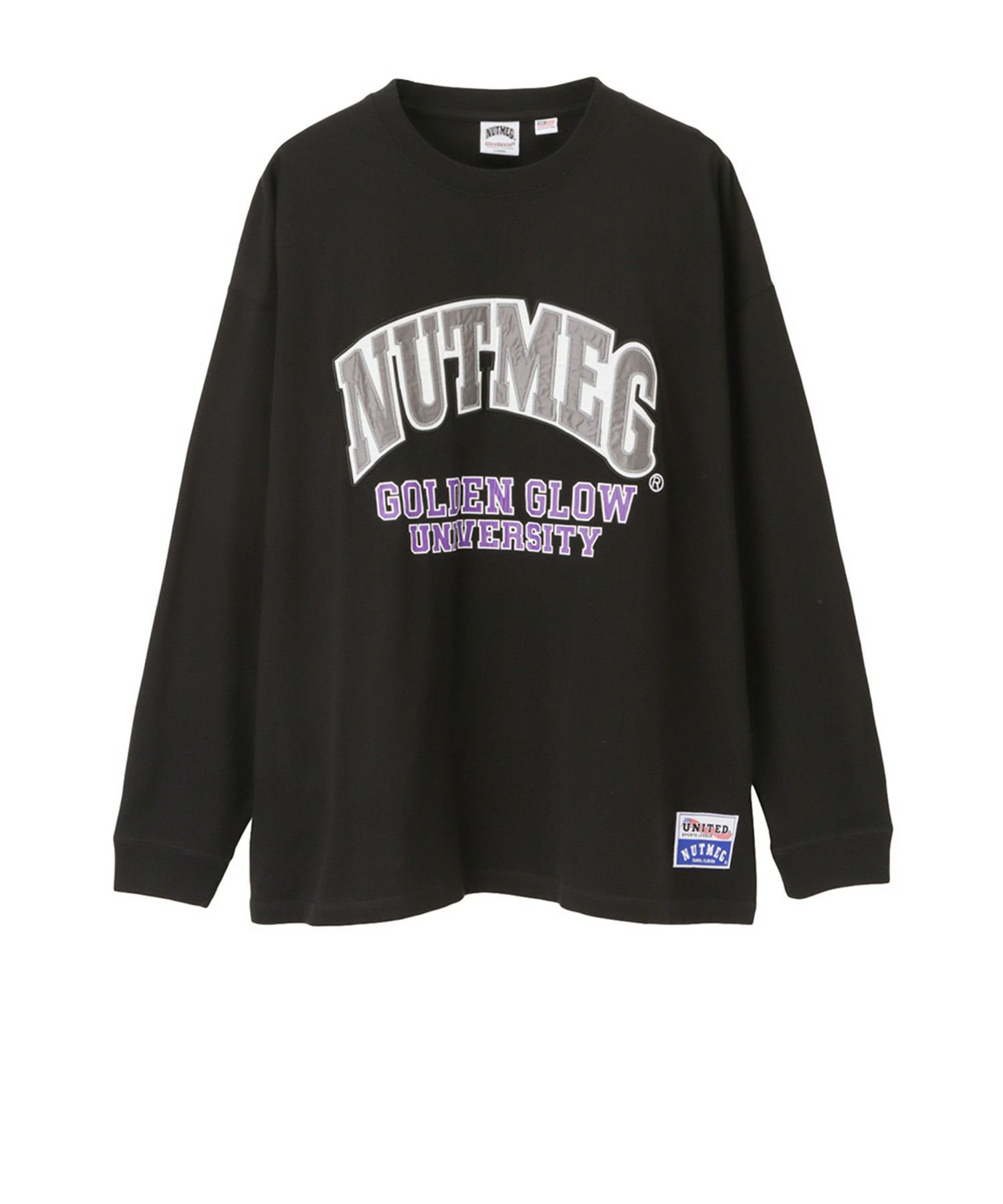 [期間限定価格]【オンラインストア限定】Goodwear x NUTMEG スーパービッグシルエット ロゴロングスリーブTシャツ メンズ商品サムネイル-10