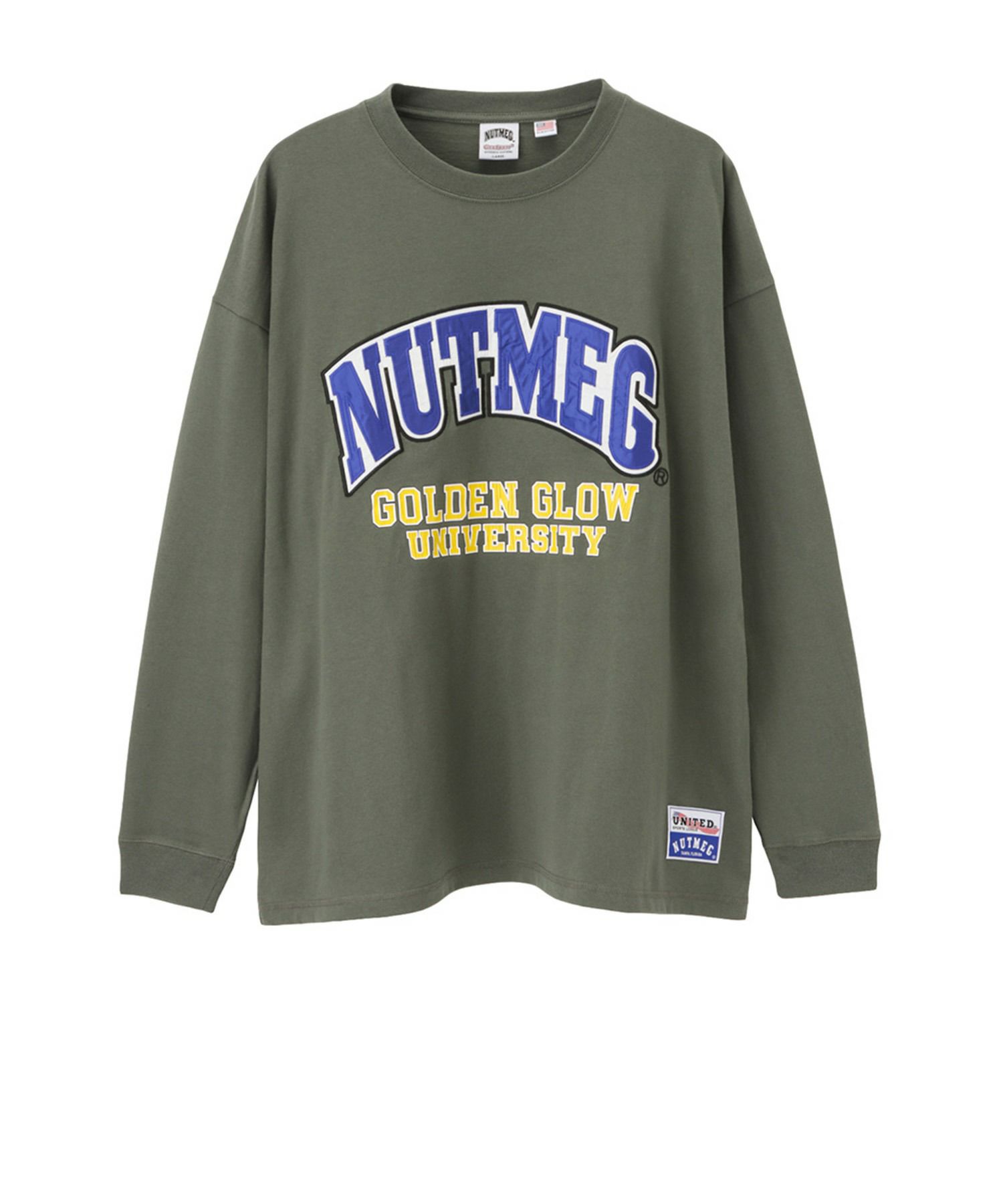 [期間限定価格]【オンラインストア限定】Goodwear x NUTMEG スーパービッグシルエット ロゴロングスリーブTシャツ メンズ商品画像-12