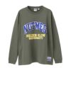 [期間限定価格]【オンラインストア限定】Goodwear x NUTMEG スーパービッグシルエット ロゴロングスリーブTシャツ メンズ商品サムネイル-12