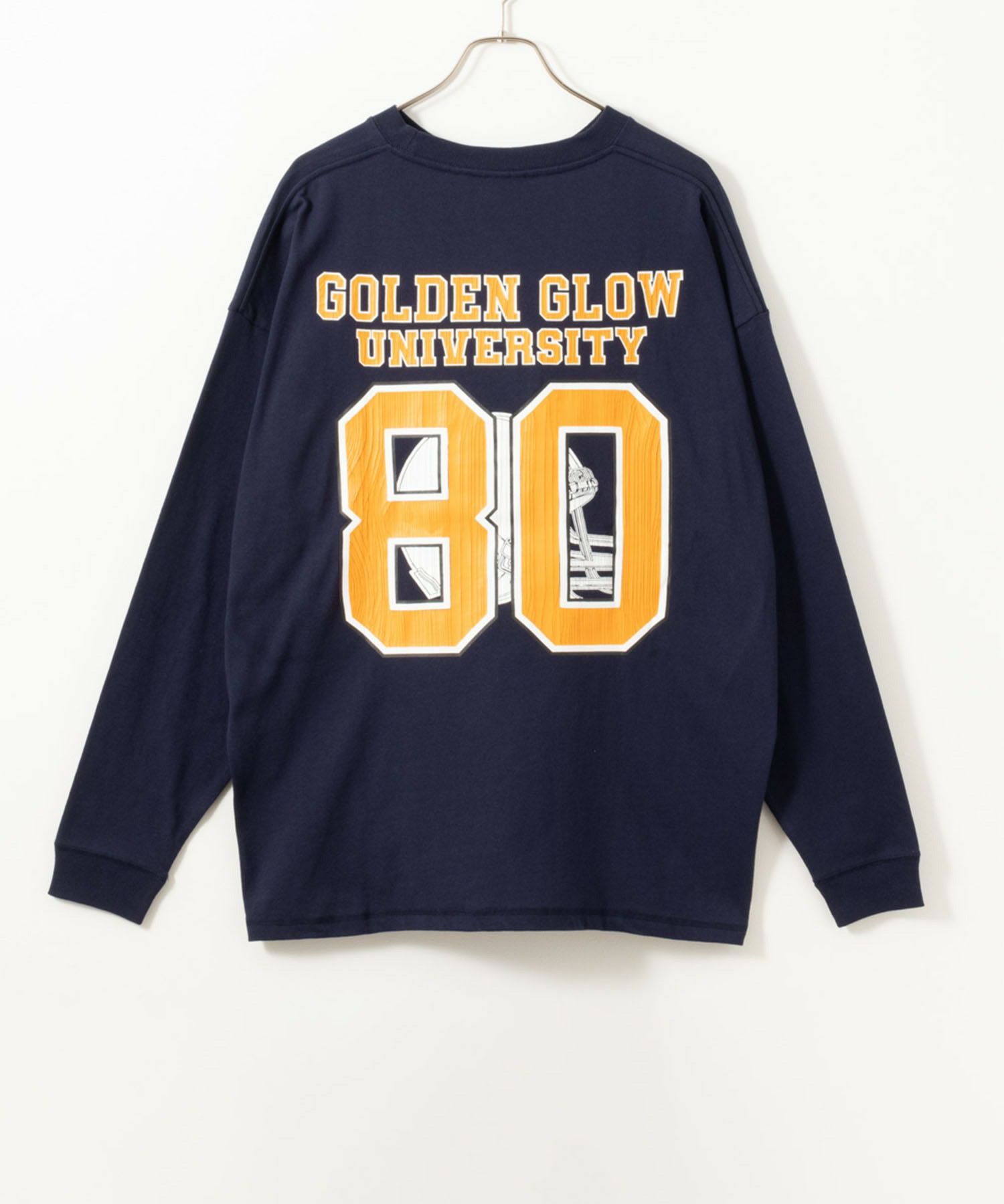 [期間限定価格]【オンラインストア限定】Goodwear x NUTMEG スーパービッグシルエット ロゴロングスリーブTシャツ メンズ商品サムネイル-15