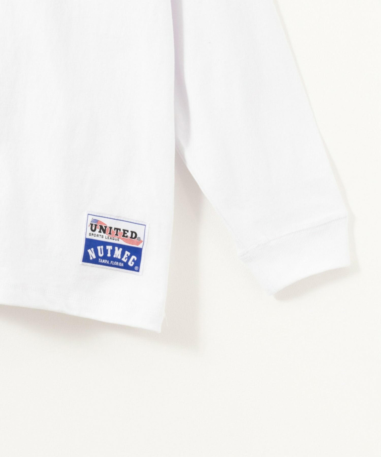 【オンラインストア限定】Goodwear x NUTMEG スーパービッグシルエット ロゴロングスリーブTシャツ メンズ商品サムネイル-17