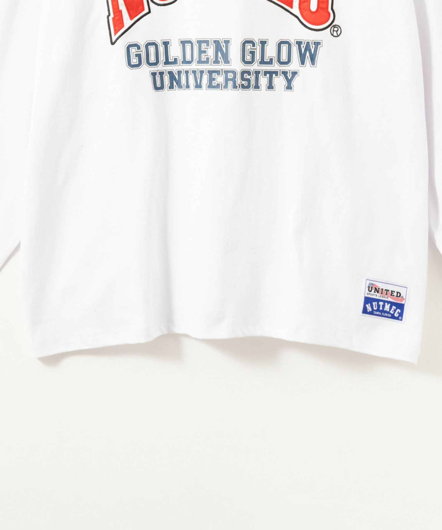 [期間限定価格]【オンラインストア限定】Goodwear x NUTMEG スーパービッグシルエット ロゴロングスリーブTシャツ メンズ商品画像-18
