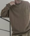 【オンラインストア限定】Goodwear 袖リブスーパービッグシルエット 胸ポケット付きロングスリーブTシャツ メンズ商品サムネイル-12