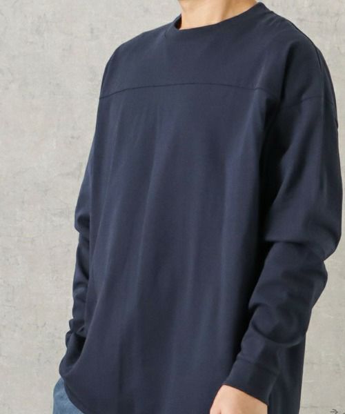[期間限定価格]【オンラインストア限定】Goodwear スーパービッグシルエット フットボールロングスリーブTシャツ メンズ商品サムネイル-8