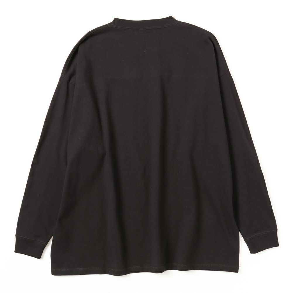 Goodwear スーパービッグシルエット フットボールロングスリーブTシャツ メンズ