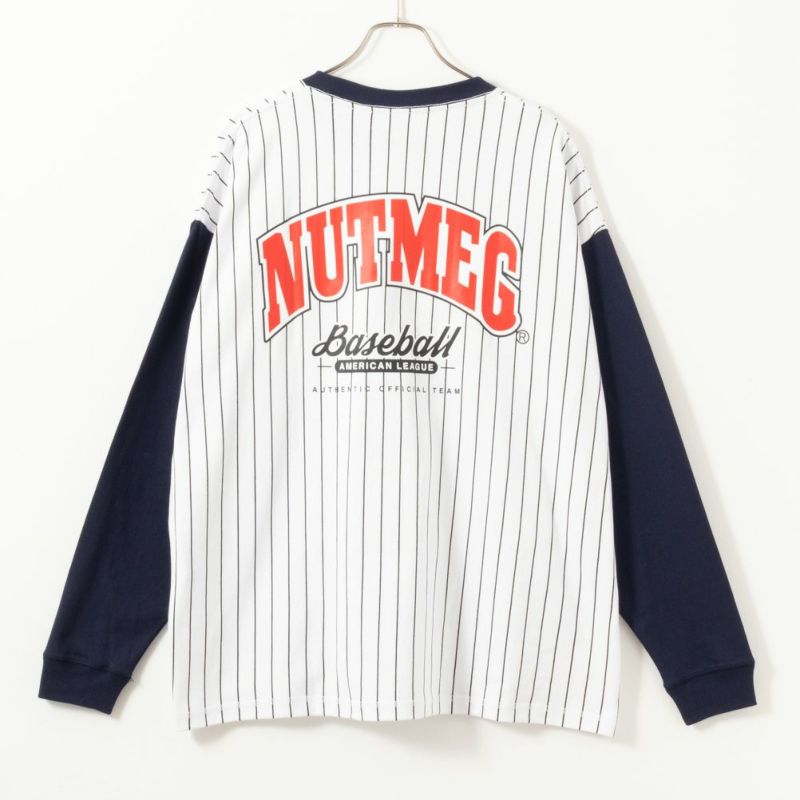 【オンラインストア限定】Goodwear x NUTMEG スーパービッグシルエット ロゴロングスリーブTシャツ メンズ商品画像-1