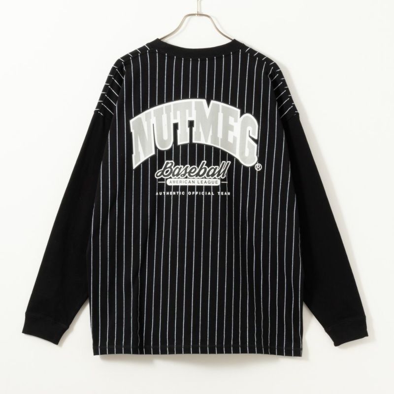 [期間限定価格]【オンラインストア限定】Goodwear x NUTMEG スーパービッグシルエット ロゴロングスリーブTシャツ メンズ商品画像-4