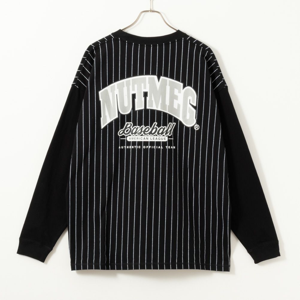【オンラインストア限定】Goodwear x NUTMEG スーパービッグシルエット ロゴロングスリーブTシャツ メンズ商品サムネイル-4