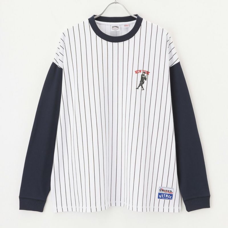 [期間限定価格]【オンラインストア限定】Goodwear x NUTMEG スーパービッグシルエット ロゴロングスリーブTシャツ メンズ商品画像-6