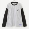 [期間限定価格]【オンラインストア限定】Goodwear x NUTMEG スーパービッグシルエット ロゴロングスリーブTシャツ メンズ商品サムネイル-7