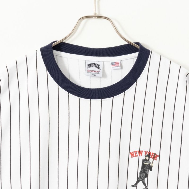 【オンラインストア限定】Goodwear x NUTMEG スーパービッグシルエット ロゴロングスリーブTシャツ メンズ商品画像-9