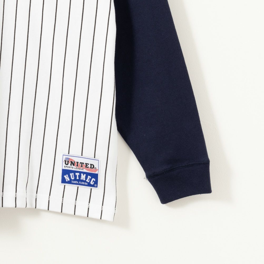 【オンラインストア限定】Goodwear x NUTMEG スーパービッグシルエット ロゴロングスリーブTシャツ メンズ商品サムネイル-10