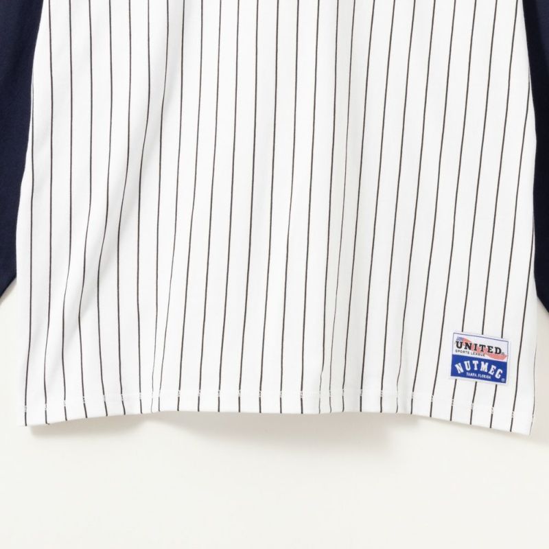 【オンラインストア限定】Goodwear x NUTMEG スーパービッグシルエット ロゴロングスリーブTシャツ メンズ商品画像-11