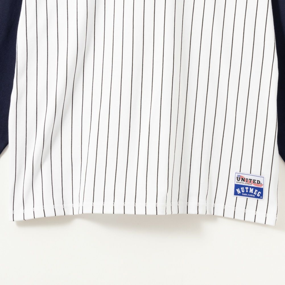 [期間限定価格]【オンラインストア限定】Goodwear x NUTMEG スーパービッグシルエット ロゴロングスリーブTシャツ メンズ商品サムネイル-11