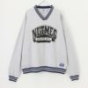 Goodwear x NUTMEG Vネック ビッグトレーナー メンズ