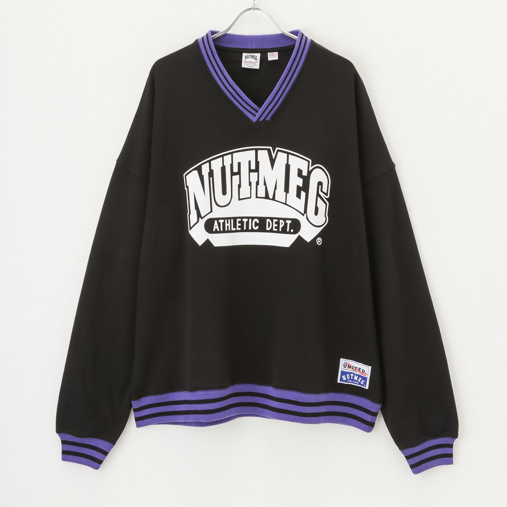[期間限定価格]【オンラインストア限定】Goodwear x NUTMEG Vネック ビッグトレーナー メンズ商品サムネイル-3