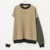 Goodwear マルチ配色 ビッグトレーナー メンズ