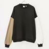 Goodwear マルチ配色 ビッグトレーナー メンズ