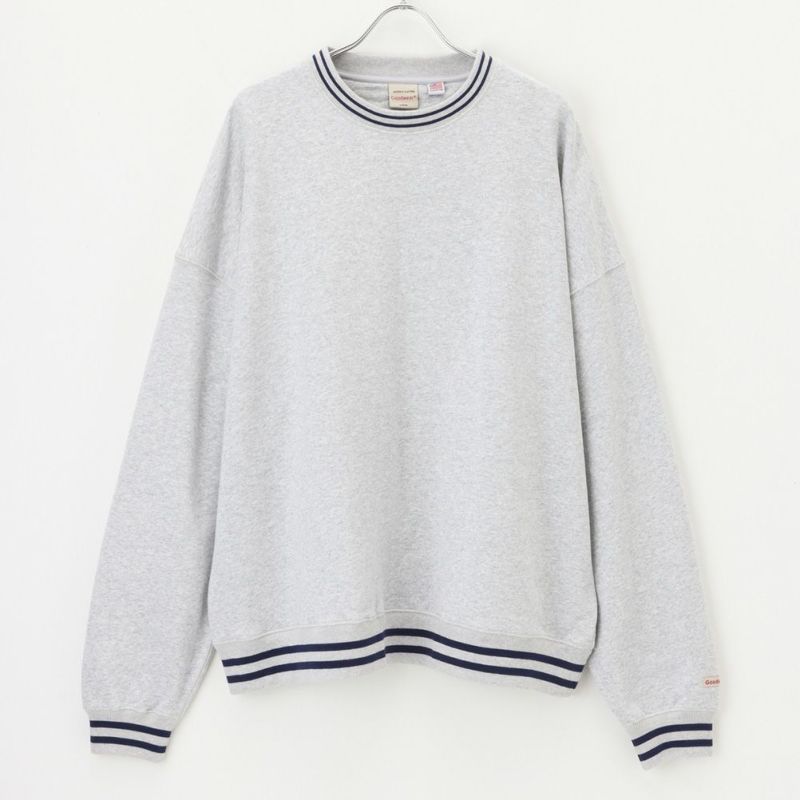 【オンラインストア限定】Goodwear ラインリブ ビッグトレーナー メンズ商品画像-1