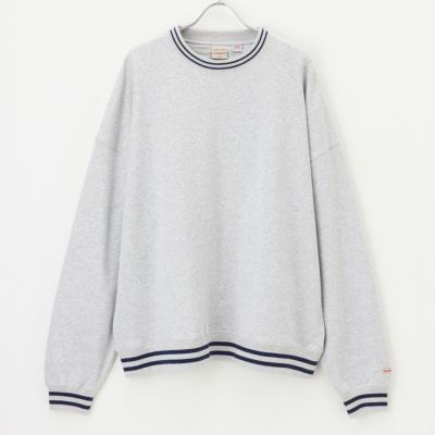 【オンラインストア限定】Goodwear ラインリブ ビッグトレーナー メンズ