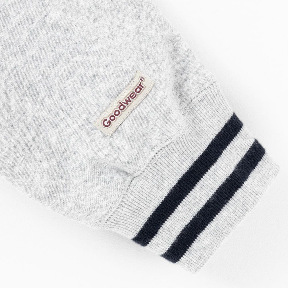 [期間限定価格]【オンラインストア限定】Goodwear ラインリブ ビッグトレーナー メンズ商品サムネイル-10