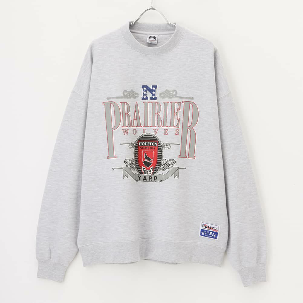 [期間限定価格]【オンラインストア限定】Goodwear x NUTMEG プリントビッグトレーナー メンズ商品サムネイル-1