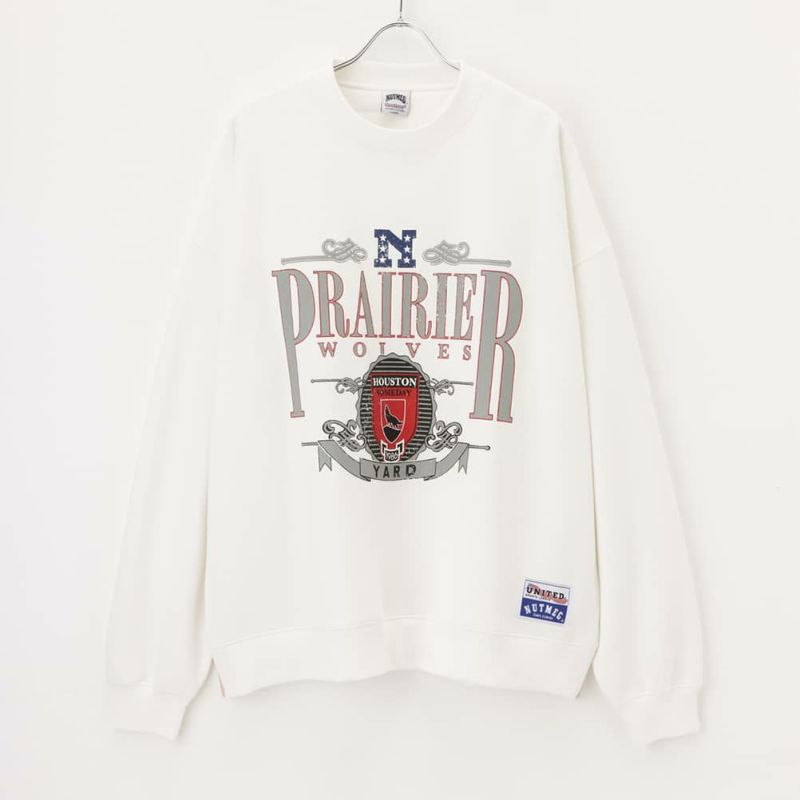 [期間限定価格]【オンラインストア限定】Goodwear x NUTMEG プリントビッグトレーナー メンズ商品画像-2