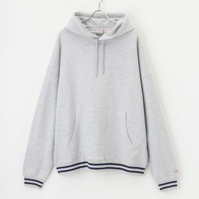 【オンラインストア限定】Goodwear ラインリブ ビッグパーカー メンズ
