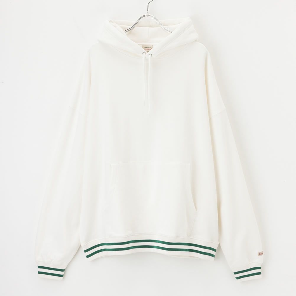 [期間限定価格]【オンラインストア限定】Goodwear ラインリブ ビッグパーカー メンズ商品画像-2