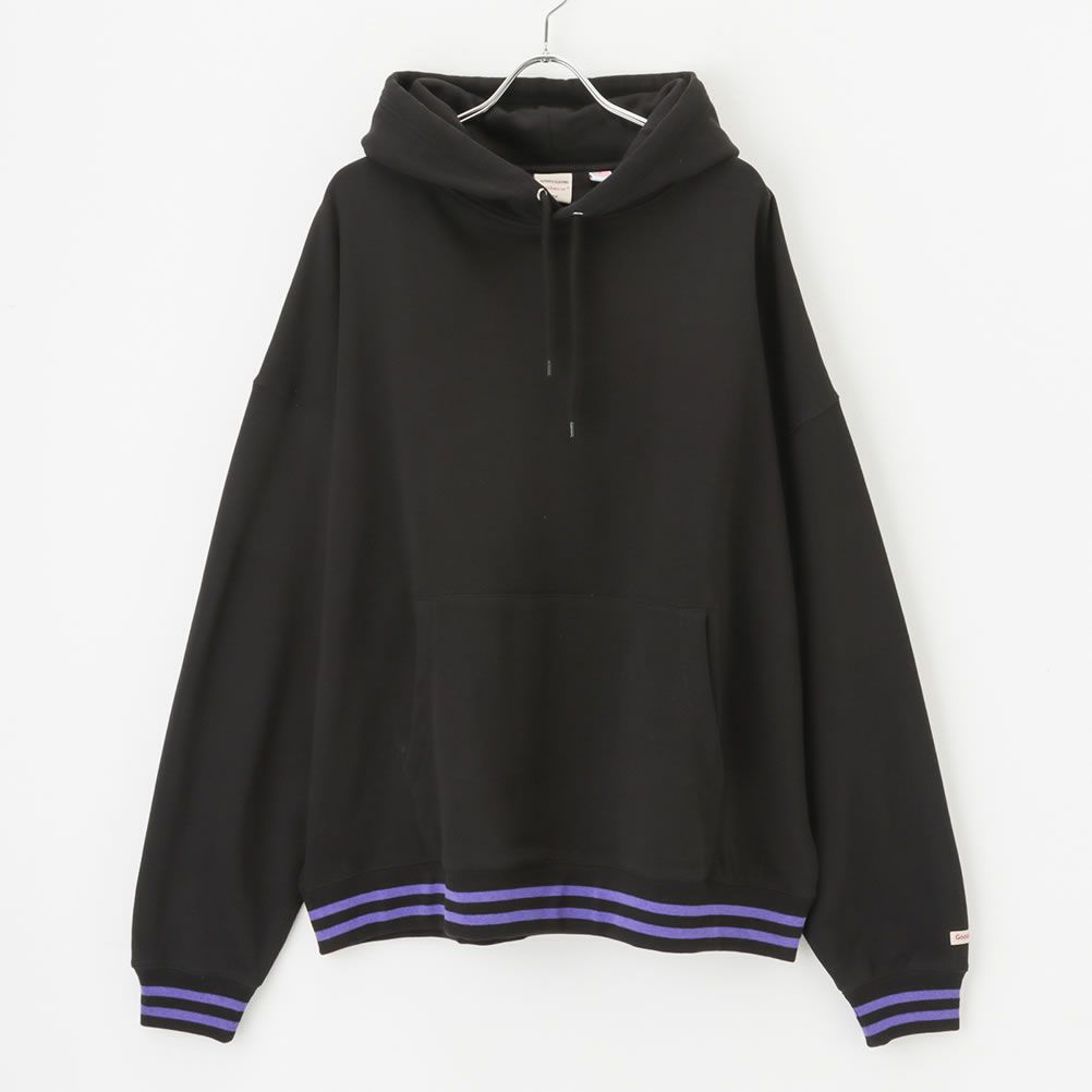 Goodwear ラインリブ ビッグパーカー メンズ