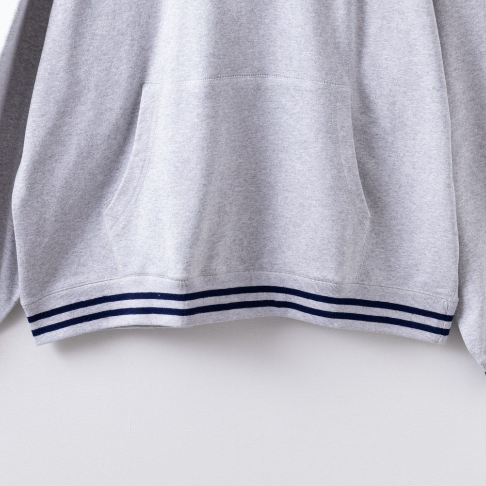 Goodwear ラインリブ ビッグパーカー メンズ