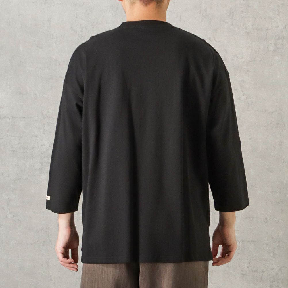 Goodwear フットボール切替7分袖ビッグTシャツ メンズ