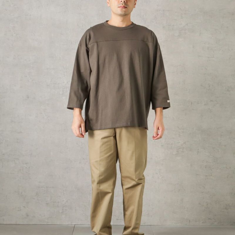 【オンラインストア限定】Goodwear フットボール切替7分袖ビッグTシャツ メンズ商品画像-14