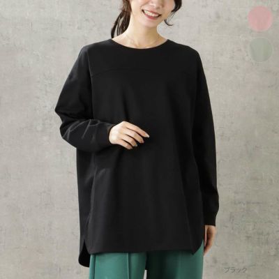 ORGABITS フットボール切替ロングスリーブTシャツ レディース