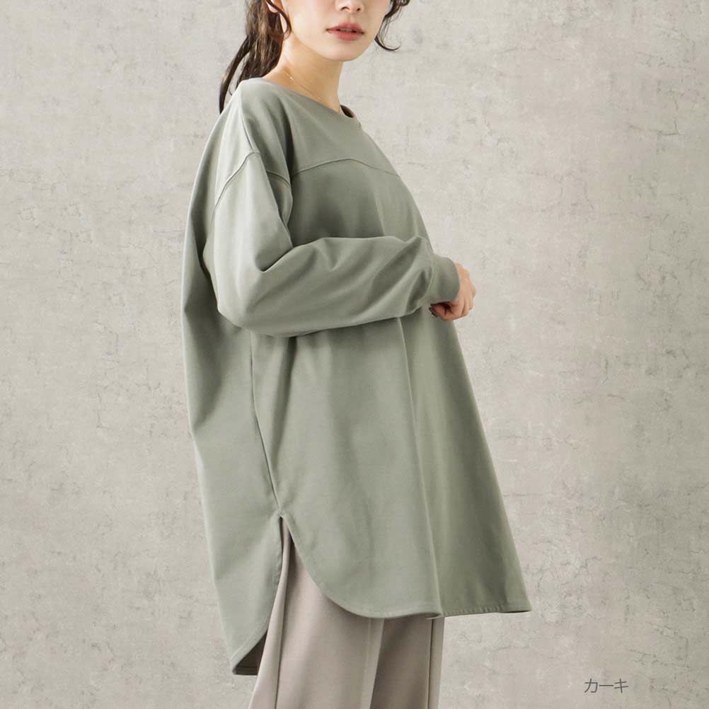 [期間限定価格]ORGABITS  フットボール切替ロングスリーブTシャツ レディース メール便 対応商品商品画像-3