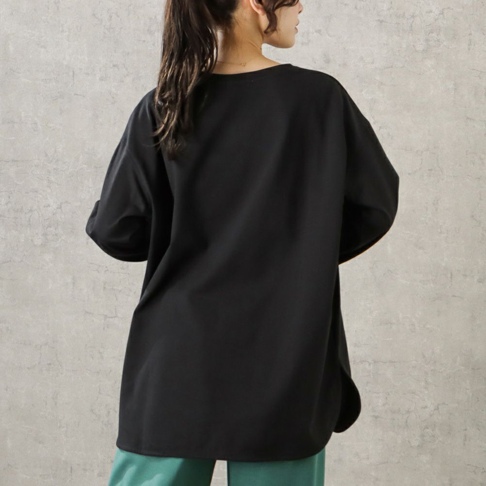 [期間限定価格]ORGABITS  フットボール切替ロングスリーブTシャツ レディース メール便 対応商品商品サムネイル-6