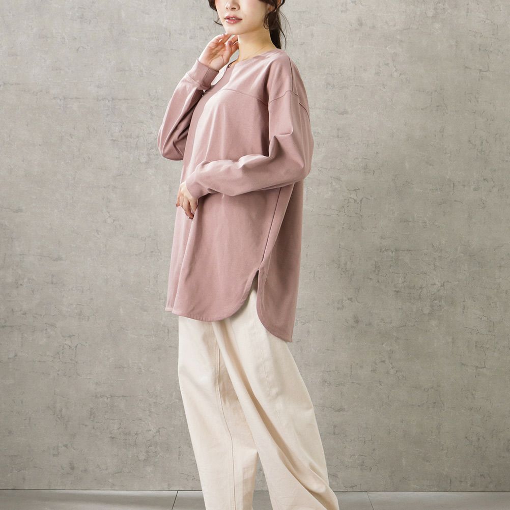 ORGABITS フットボール切替ロングスリーブTシャツ レディース メール便 対応商品商品画像-7