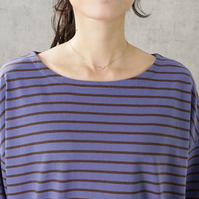 [期間限定価格]ORGABITS  ボーダーロングスリーブTシャツ レディース メール便 対応商品商品画像-9
