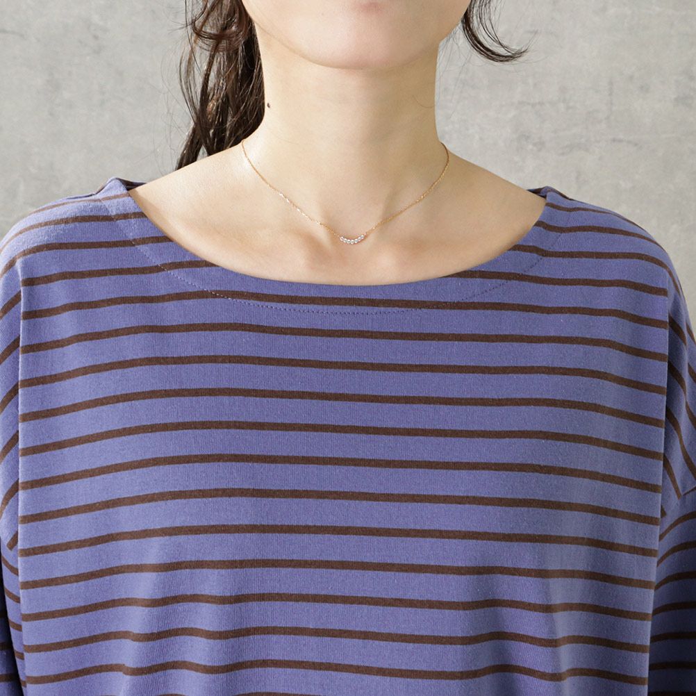 [期間限定価格]ORGABITS  ボーダーロングスリーブTシャツ レディース メール便 対応商品商品サムネイル-9