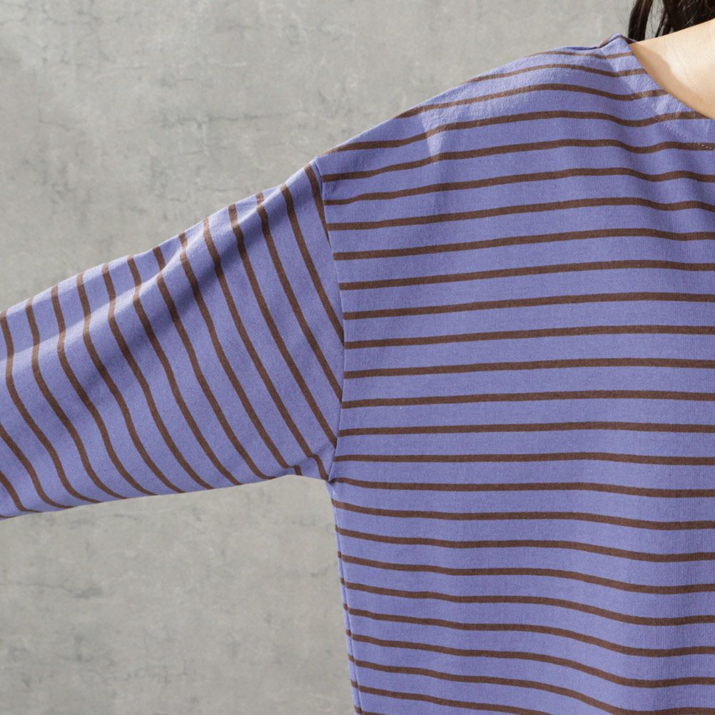 [期間限定価格]ORGABITS  ボーダーロングスリーブTシャツ レディース メール便 対応商品商品サムネイル-10