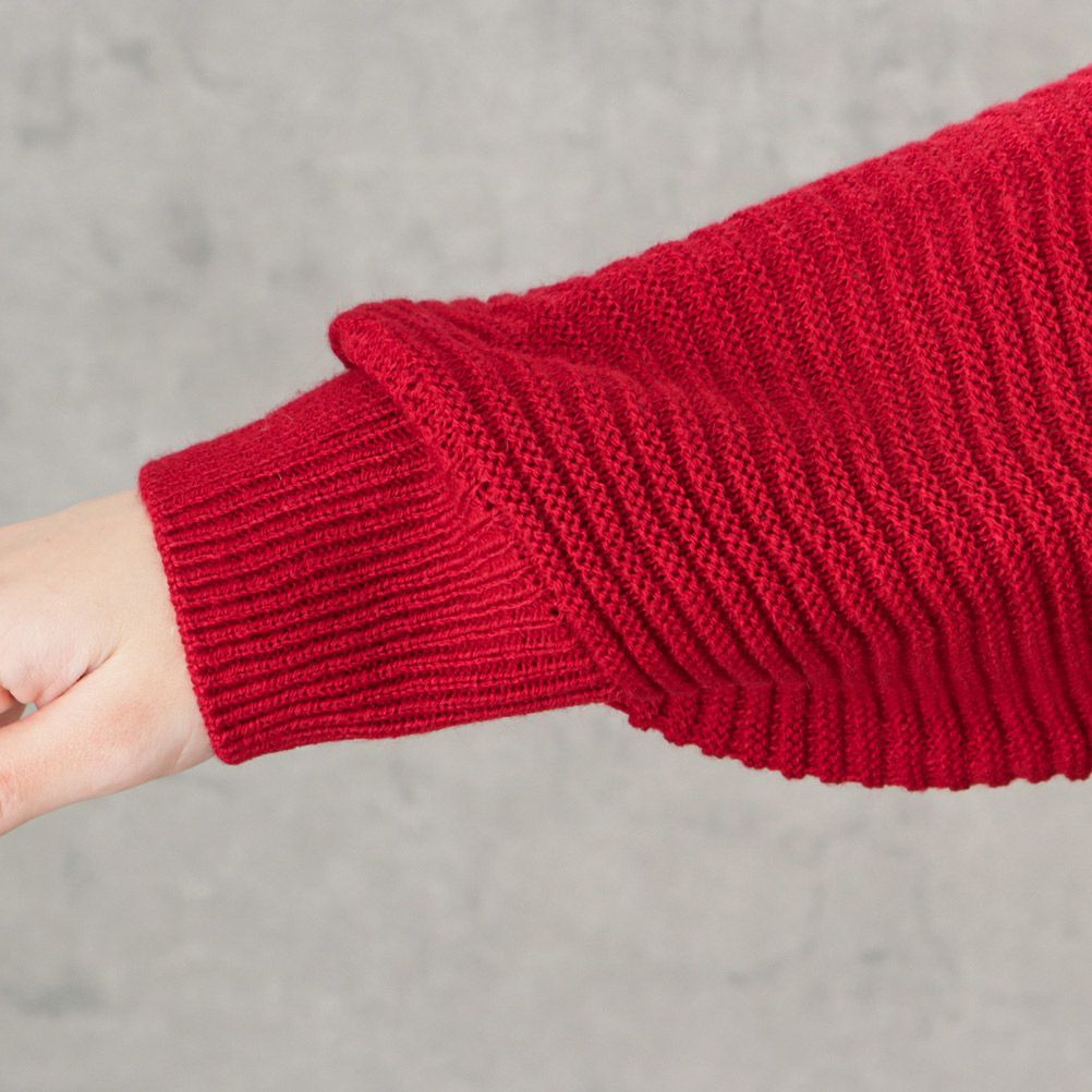 [さらに50%OFF]【オンラインストア限定】ミドルゲージ肩ジップニットプルオーバー レディース商品画像-11