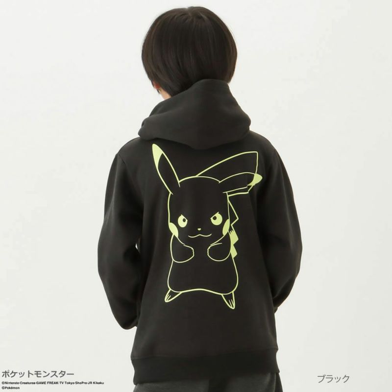 [期間限定価格]ポケットモンスター ピカチュウプルパーカー キッズ商品画像-2