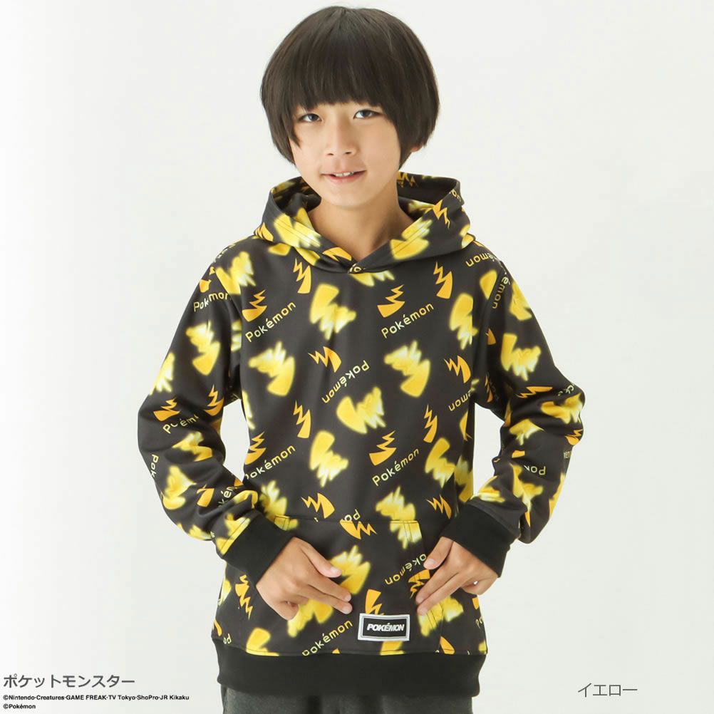 [期間限定価格]ポケットモンスター ピカチュウプルパーカー キッズ商品サムネイル-4