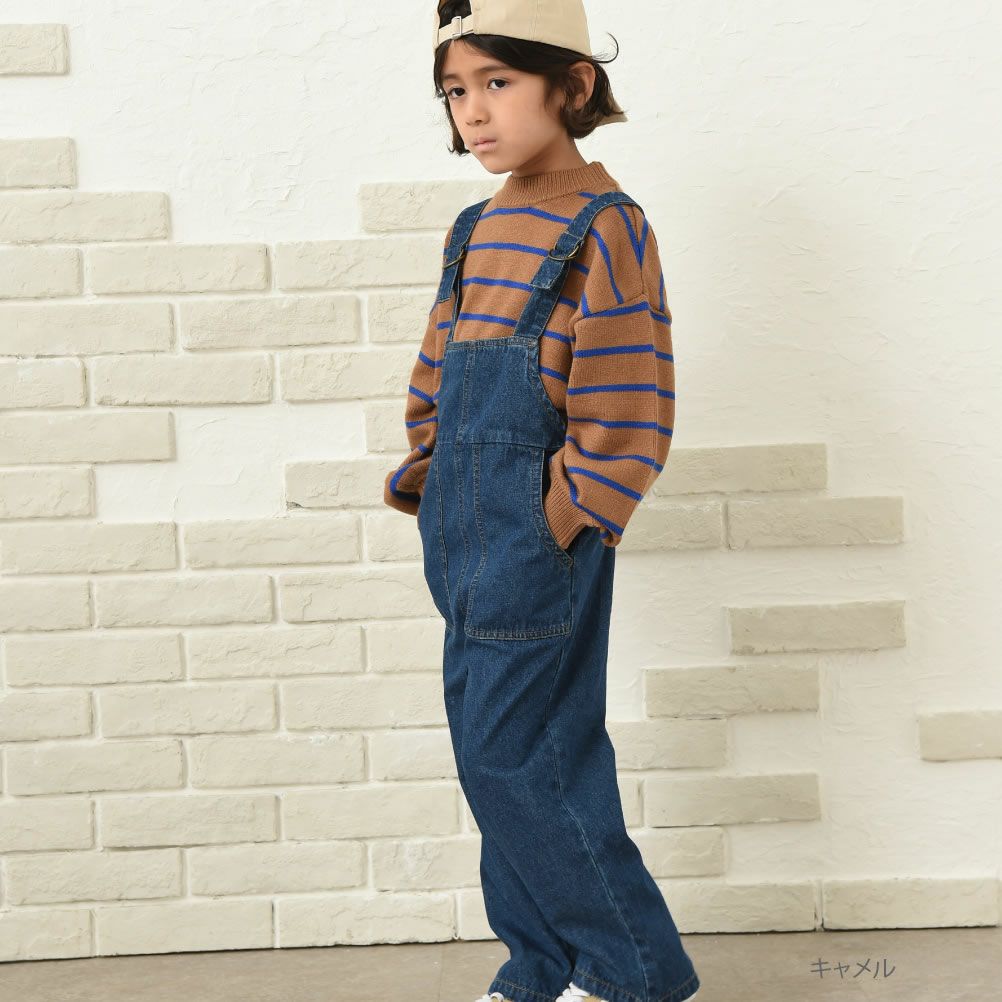 GOOD CREW もちもちボーダープルオーバー キッズ商品サムネイル-2