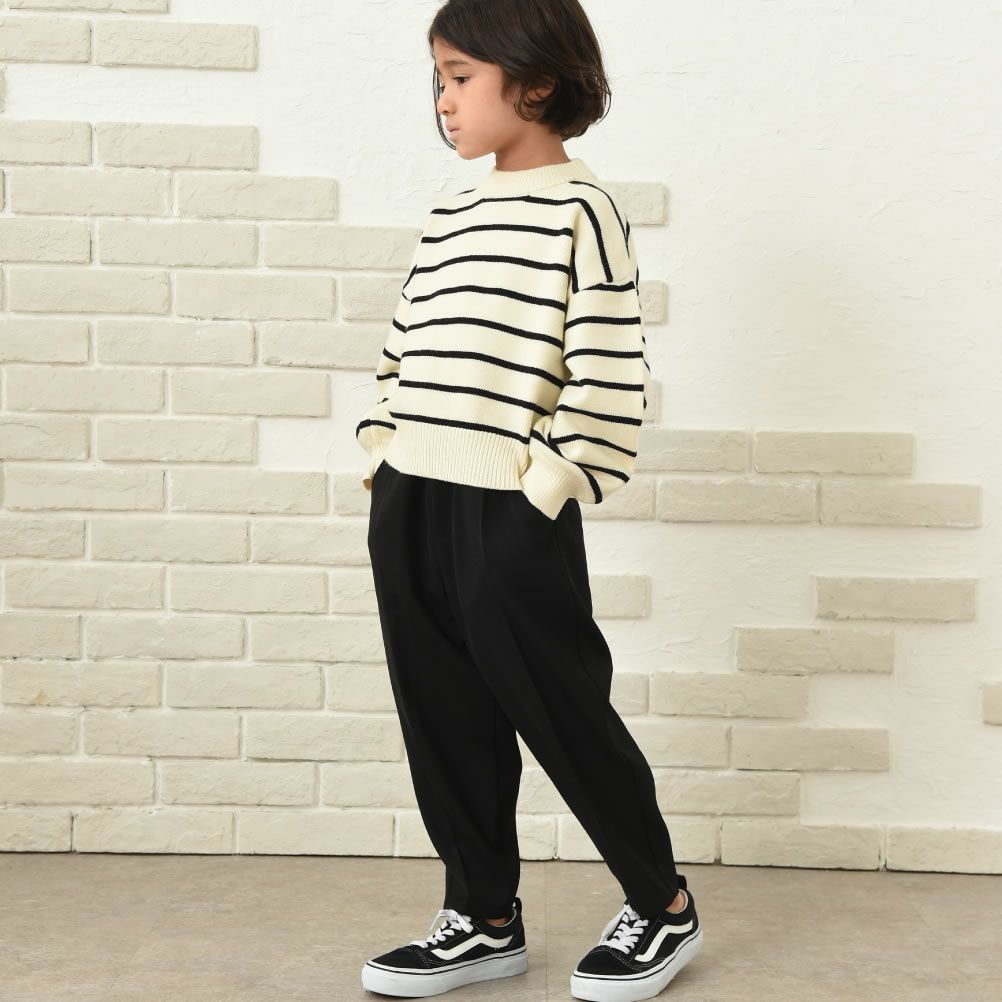 [さらに50%OFF]GOOD CREW もちもちボーダープルオーバー キッズ商品画像-9