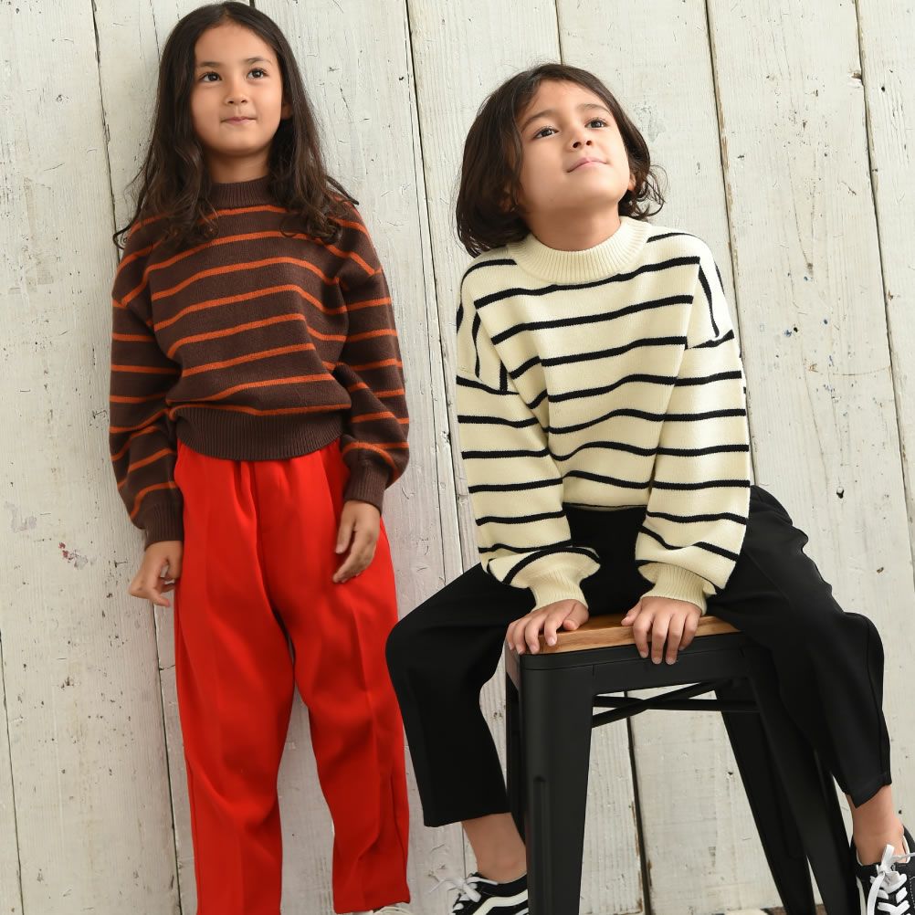 [さらに50%OFF]GOOD CREW もちもちボーダープルオーバー キッズ商品サムネイル-12