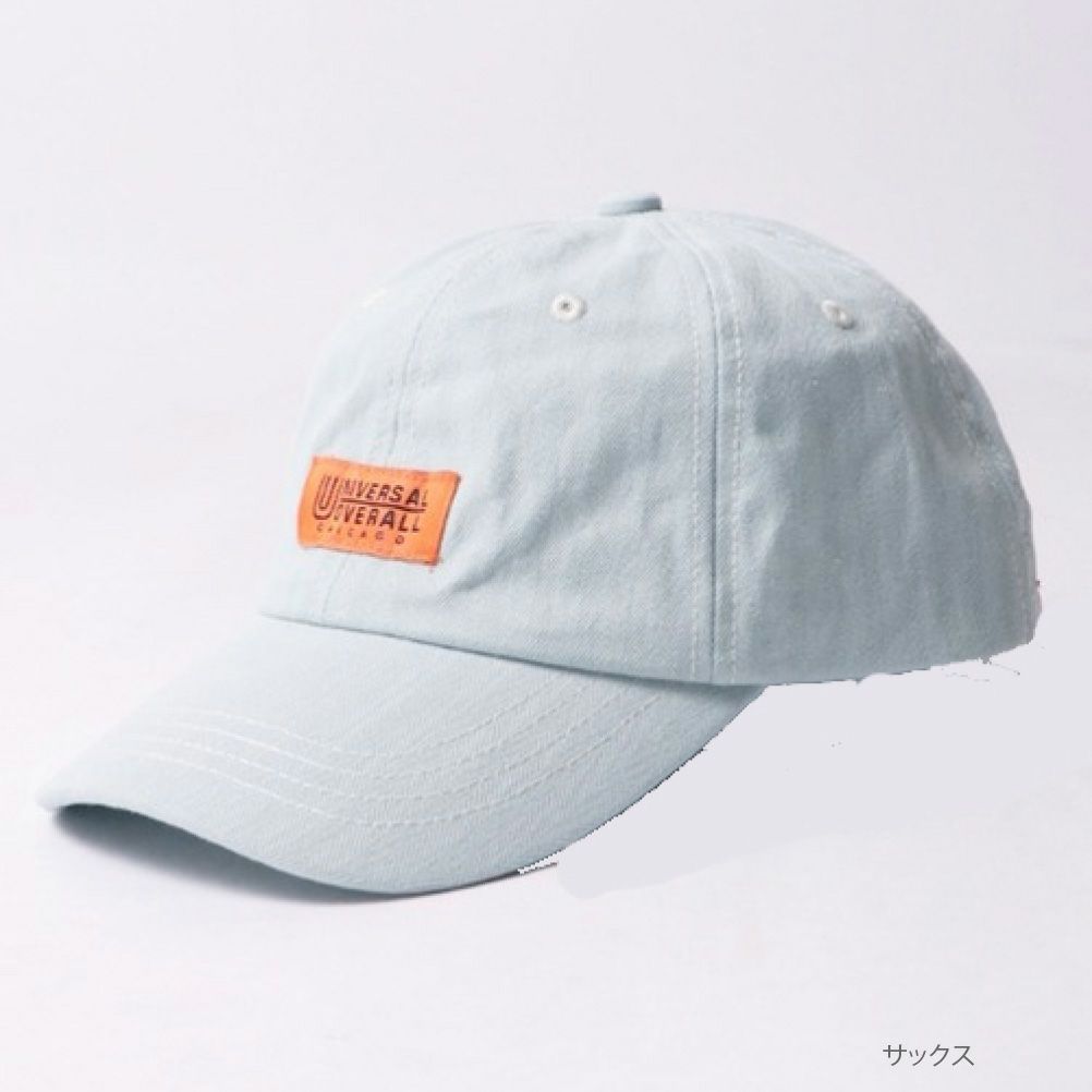 UNIVERSAL OVERALL ヘリンボーン生地キャップ